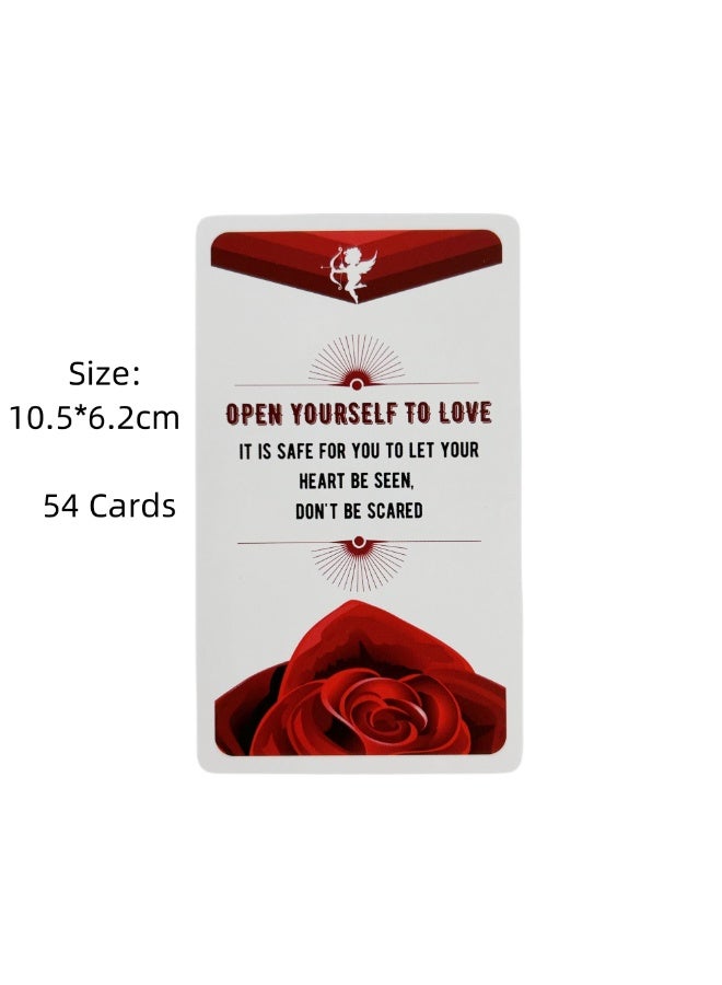 NIBEMINENT Angel of Love Divination Card, Message Card, Destiny Prediction Deck, Tarot Card, Divination Book, Family Gathering Board Game, Card Game - Image 2