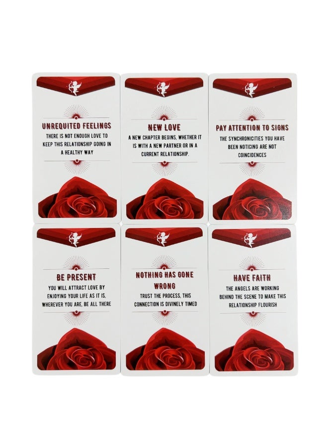 NIBEMINENT Angel of Love Divination Card, Message Card, Destiny Prediction Deck, Tarot Card, Divination Book, Family Gathering Board Game, Card Game - Image 5