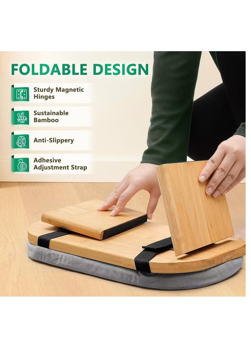 يوكا مقعد التأمل (18 بوصة × 7 بوصة × 6 بوصة)، كرسي تأمل قابل للطي، ملحقات التأمل، مقاعد الصلاة، مثالي لتأمل أعمق، هدايا رائعة للنساء - Image 3