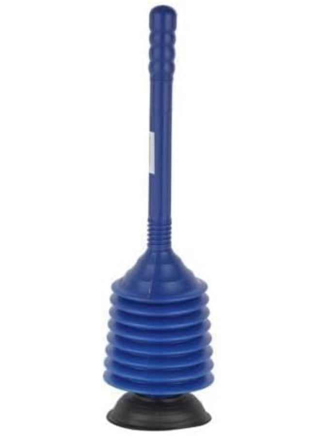 DELCASA Delcasa DC3057 Air Plunger with Rubber Force Cup, Blue  - Image 3