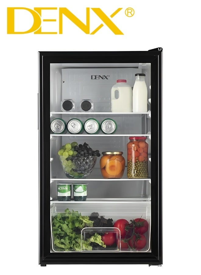 دينكس ثلاجة صغيرة بسعة 48 لتر من DENX – موديل DX4502 – تبريد مباشر، كفاءة طاقة عالية، تصميم معدني أنيق، مثالية للمنزل والمكتب والسكنات، أداء هادئ واستهلاك منخفض للطاقة 55 واط - Image 4