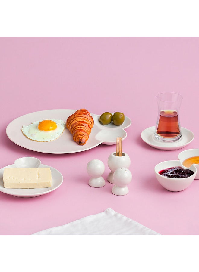 Karaca Stream Bone Blow 26 Piece Breakfast Set  - Image 4