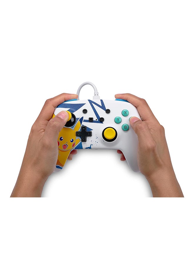 PowerA Nintendo Switch Enhanced Wired Controller - Pikachu High Voltage - Image 2