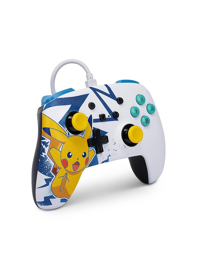 PowerA Nintendo Switch Enhanced Wired Controller - Pikachu High Voltage - Image 3