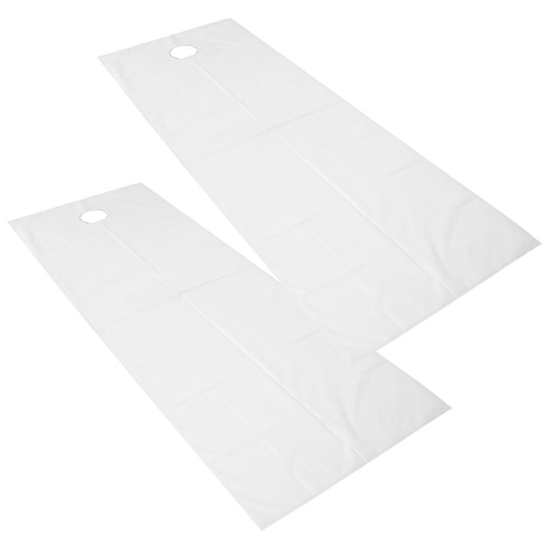 2pcs Beauty Salon Bed Sheets Breathable Oil Resistant Waterproof SPA Massage Table Cover SheetWhite - Image 4