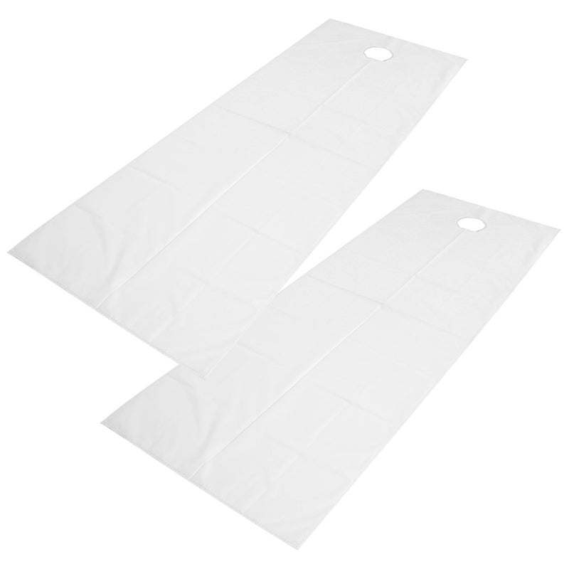 2pcs Beauty Salon Bed Sheets Breathable Oil Resistant Waterproof SPA Massage Table Cover SheetWhite - Image 5