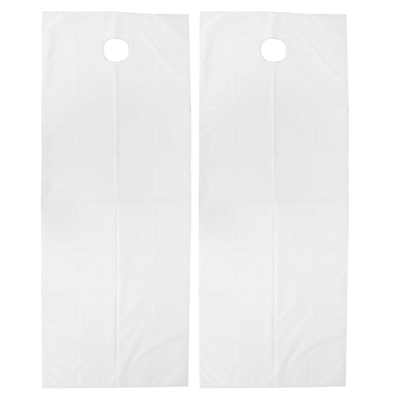 2pcs Beauty Salon Bed Sheets Breathable Oil Resistant Waterproof SPA Massage Table Cover SheetWhite - Image 1