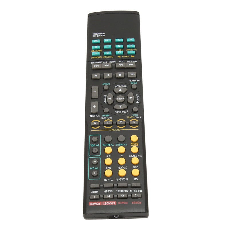 ريموت كنترول بديل لجهاز الاستقبال السمعي البصري RAV310 - متوافق مع RXV563 HTR6140 - ريموت سهل الوصول مصنوع من مادة ABS لجهاز استقبال الصوت المحيطي - Image 4