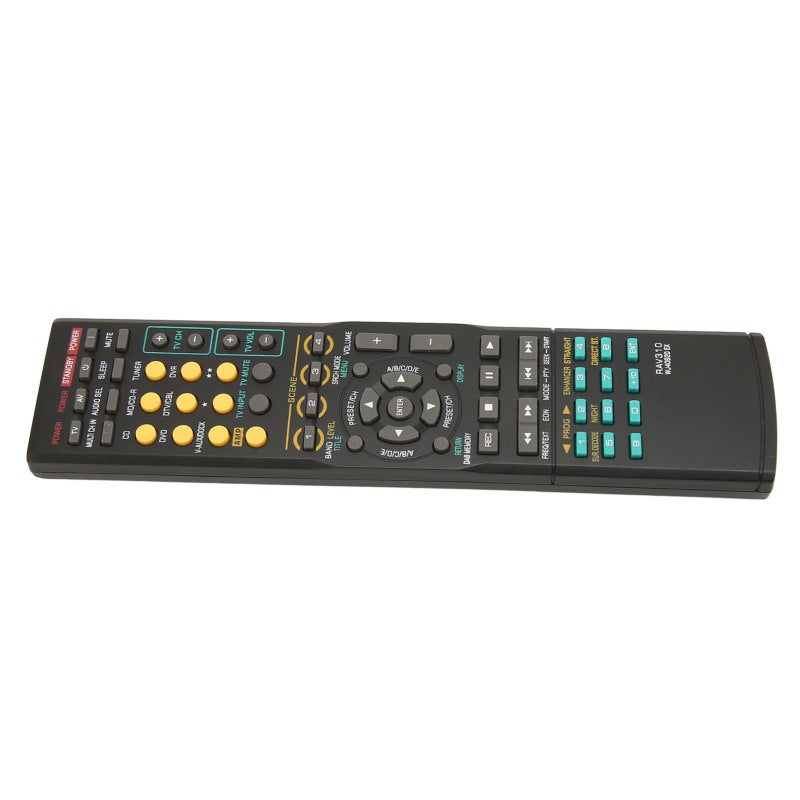 ريموت كنترول بديل لجهاز الاستقبال السمعي البصري RAV310 - متوافق مع RXV563 HTR6140 - ريموت سهل الوصول مصنوع من مادة ABS لجهاز استقبال الصوت المحيطي - Image 3