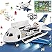 Dwi Dowellin Toddler Toys Car for BoysBoy Toy Transport Cargo AirplaneKid Toys 20 in 1 Carrier Vehicle Police Toys for Kids Age 24 35 47 Year Old Boys Girls - Image 4