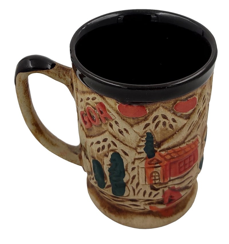 Purpledip Beach Ceramic Mug for Hot/Cold Beverages (10063) - Image 3