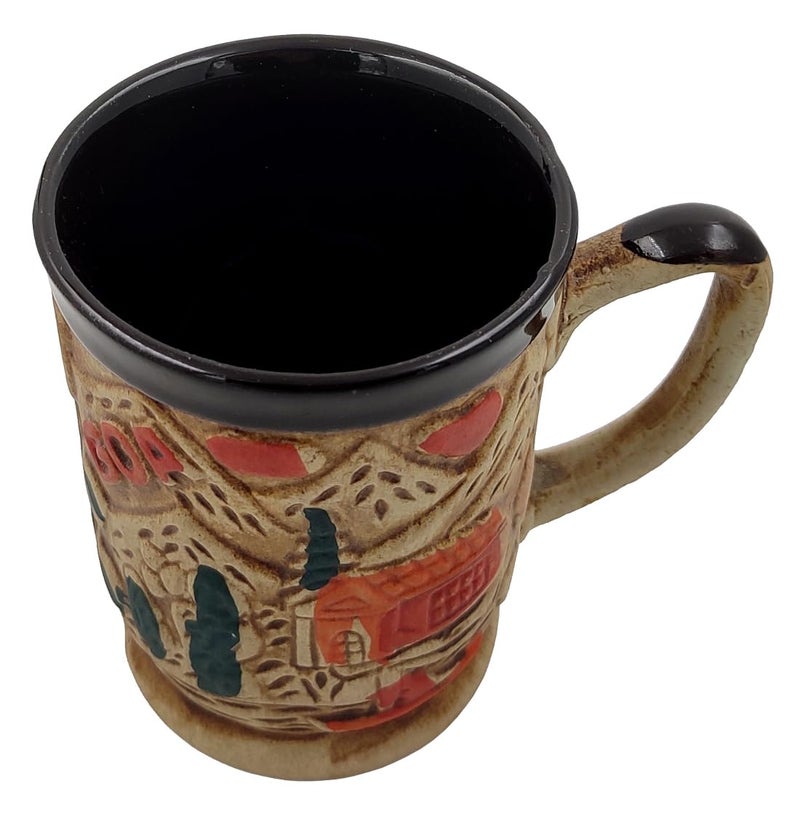 Purpledip Beach Ceramic Mug for Hot/Cold Beverages (10063) - Image 5