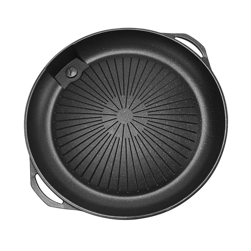 🍳 صفيحة شوي طبية محمولة مقلاة عملية غير لاصقة للشواء - Image 1