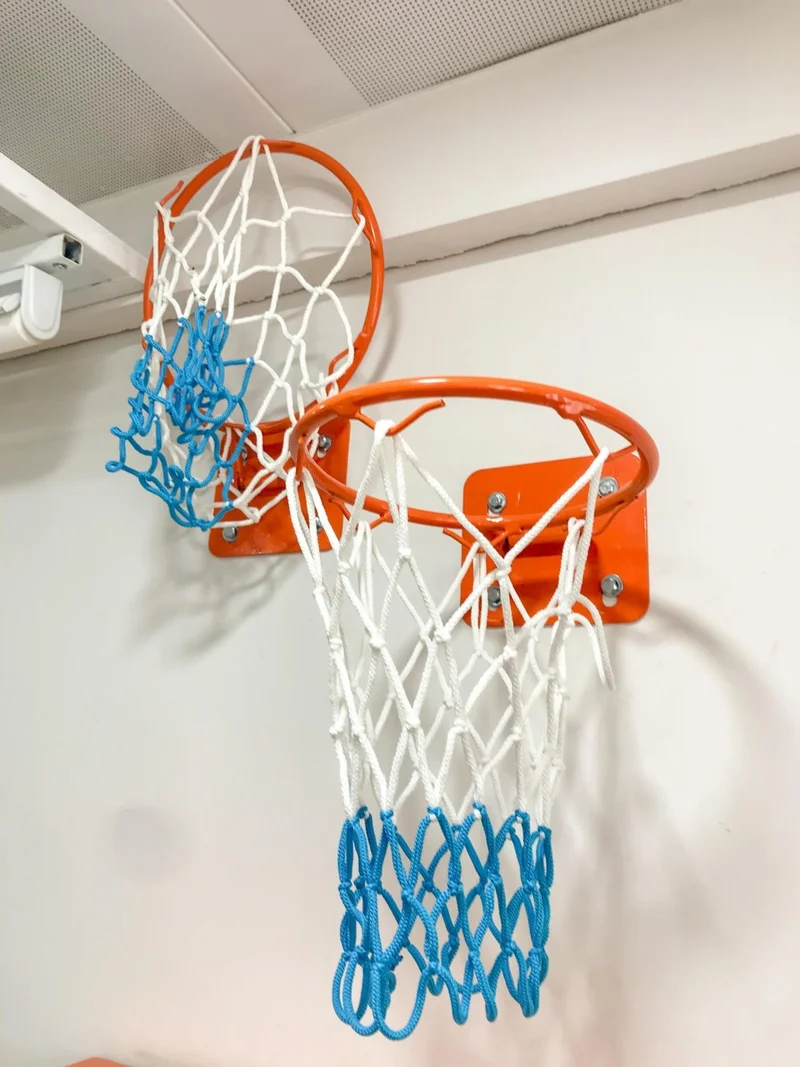 adelinspor Basketball Net 4 mm Flush Rope Two Colors 5 Pairs (10 Pieces)