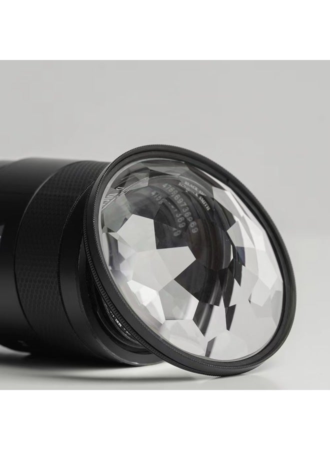 Kaleidoscope Special Effect Fractal Filter Photography Camera Prospect Virtual SLR Camera Lens 52mm -- 77mm-Color:49mm  - Image 5