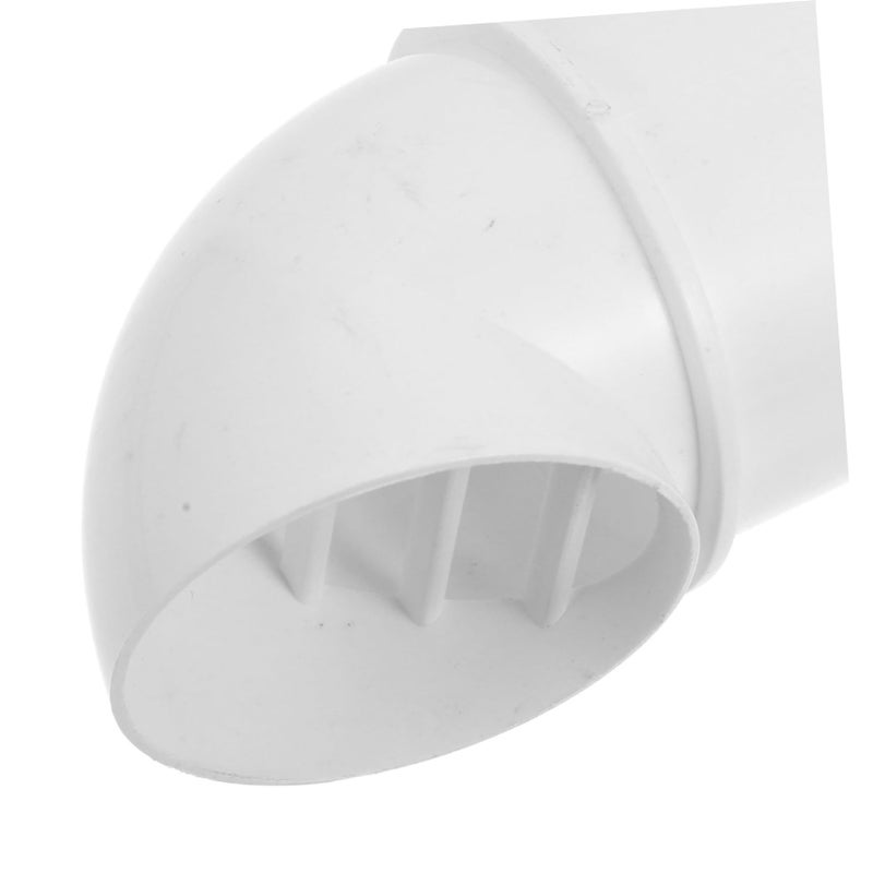 Windproof PVC Ventilation Cap Outdoor Exhaust Cover For Kitchen Range Hood Weatherproof Wall Vent - Image 4
