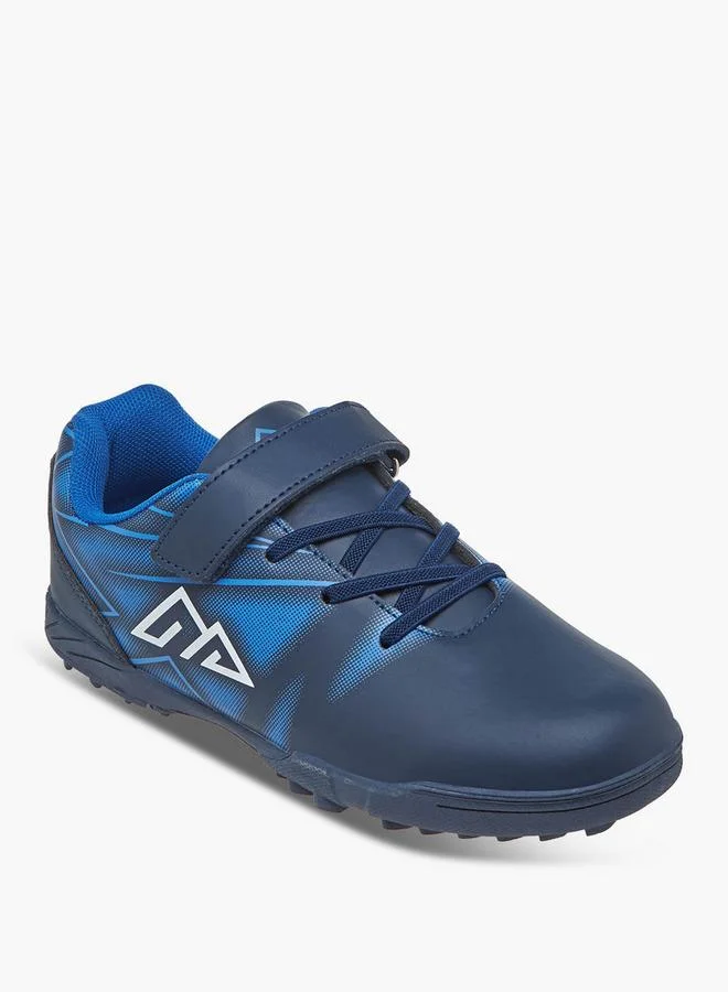 Oaklan by Shoexpress Boys Printed Hook & Loop Football Shoes