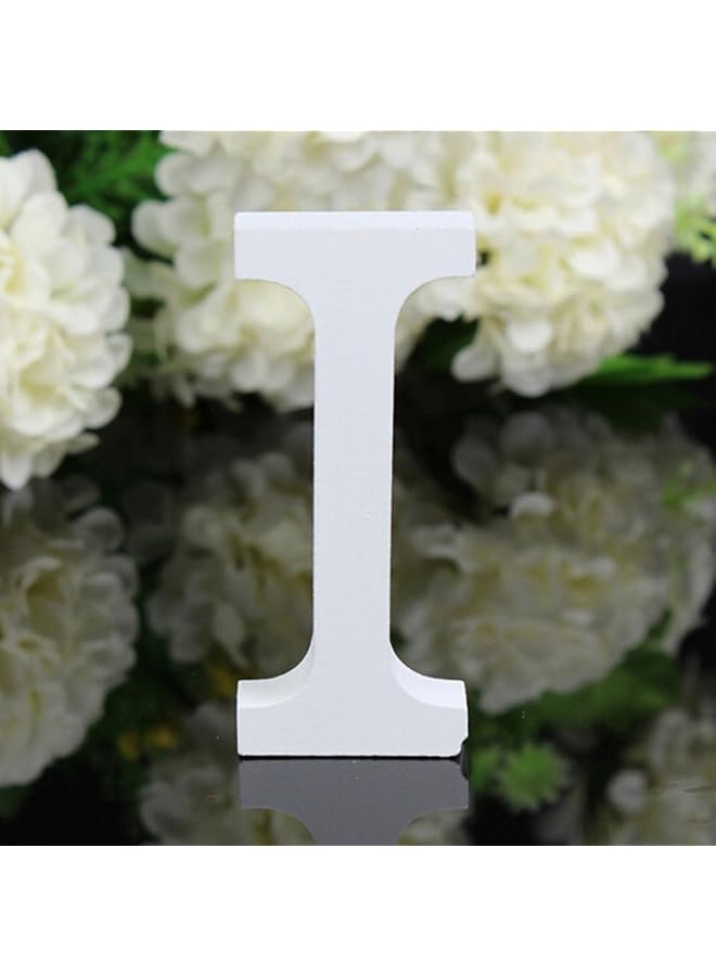erorex Alphabet I Wooden Hanging Decorative Wall Letter For Children'S Bedroom Decor 12 Cm Length White I Hcr 4702I - Image 3