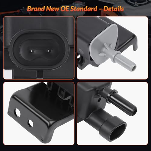 Mirthcos Vapor Canister Purge Valve Solenoid EVAP Compatible for Chevrolet Silverado, Tahoe, Trailblazer, Suburban, Colorado & GMC Sierra, Yukon & Buick LaCrosse & Cadillac Escalade 214-1680 911-032 - Image 2