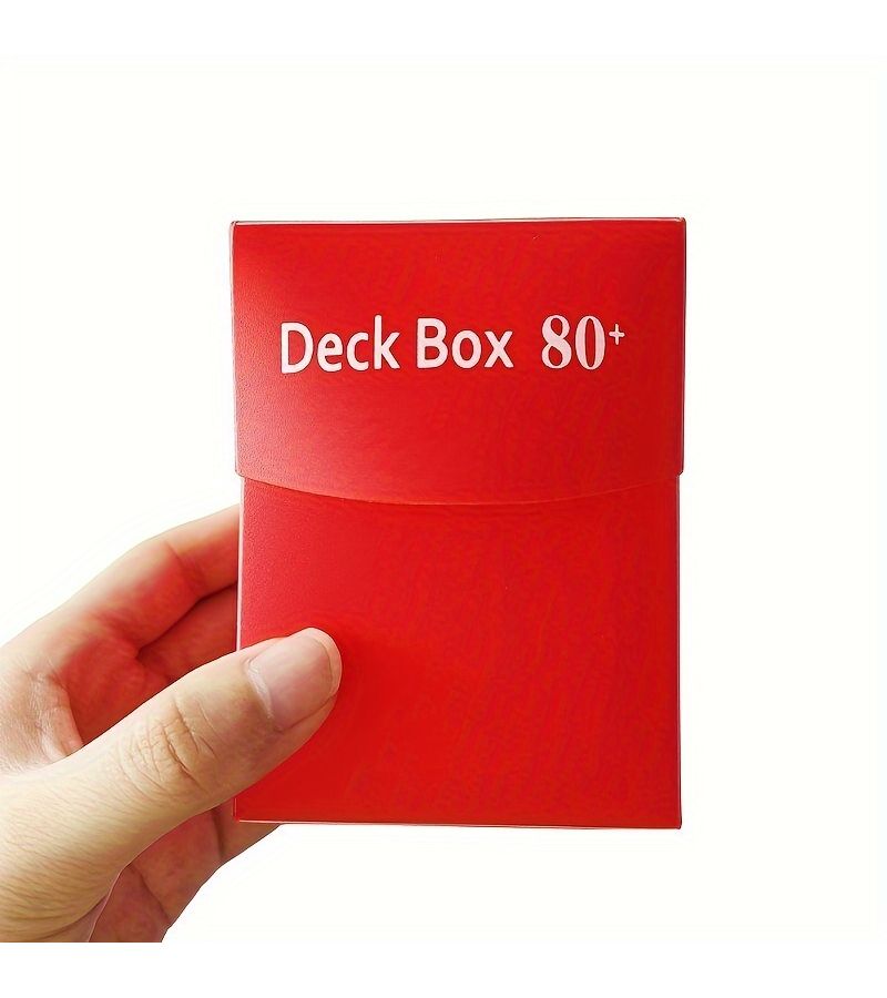 Card Storage Box For Trading Cards Poker And Family Game Gatherings Available In Black Blue - Image 4