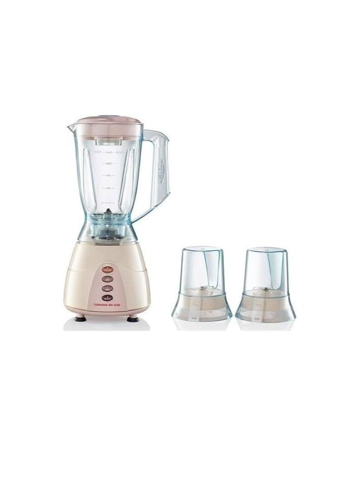 TORNADO Electric Blender 500 Watt, 1.5 Liter, 2 Mills, Pink MX5200/2-PINK