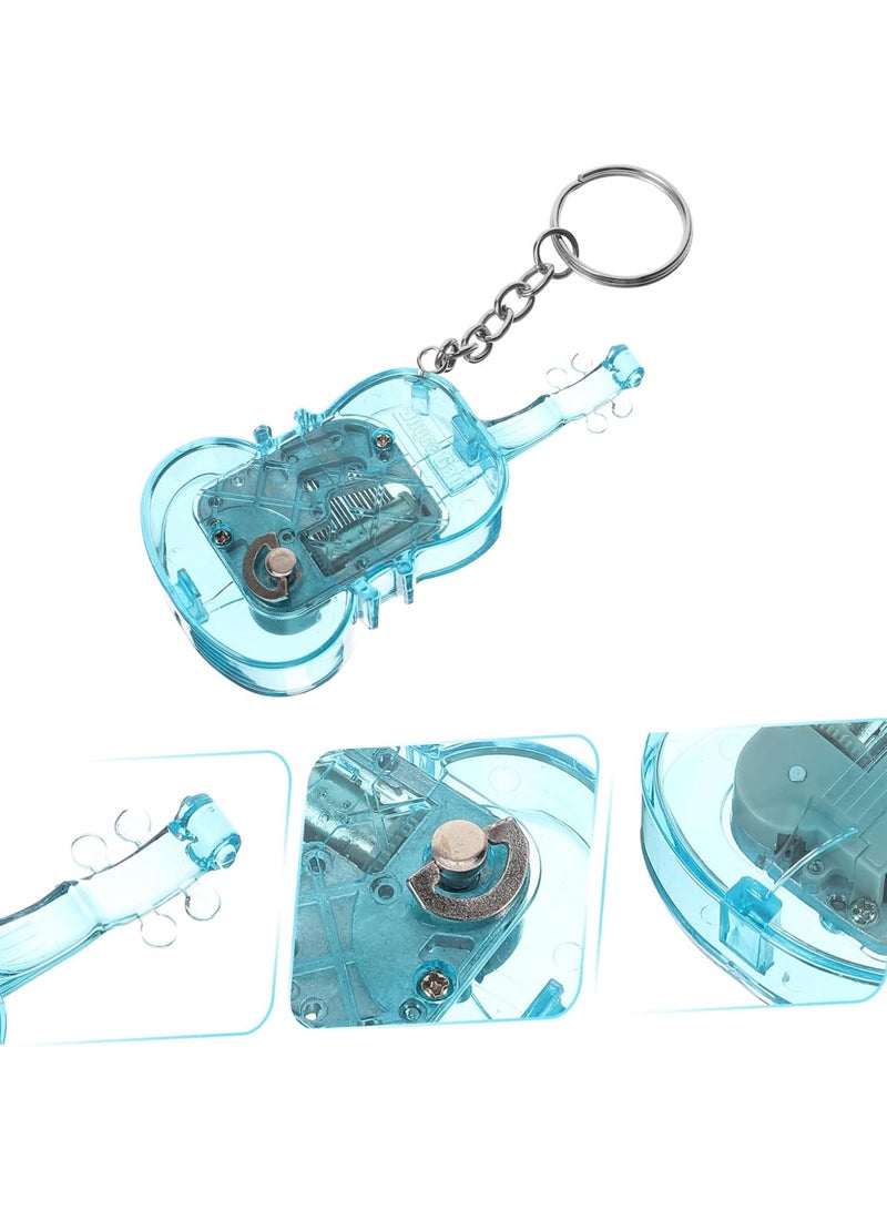 GGOOT music box keychain mini keychain violin student gift Acrylic - Image 2