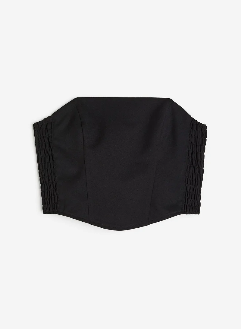 H&M Ruched Detail Corset Top