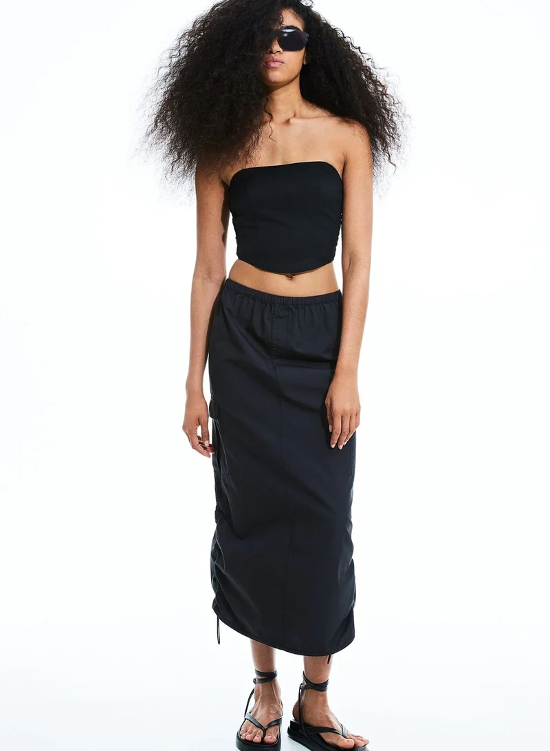 H&M Ruched Detail Corset Top