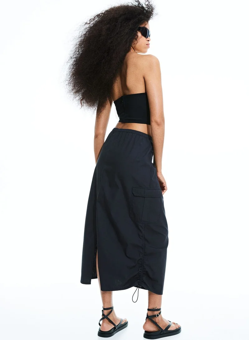 H&M Ruched Detail Corset Top