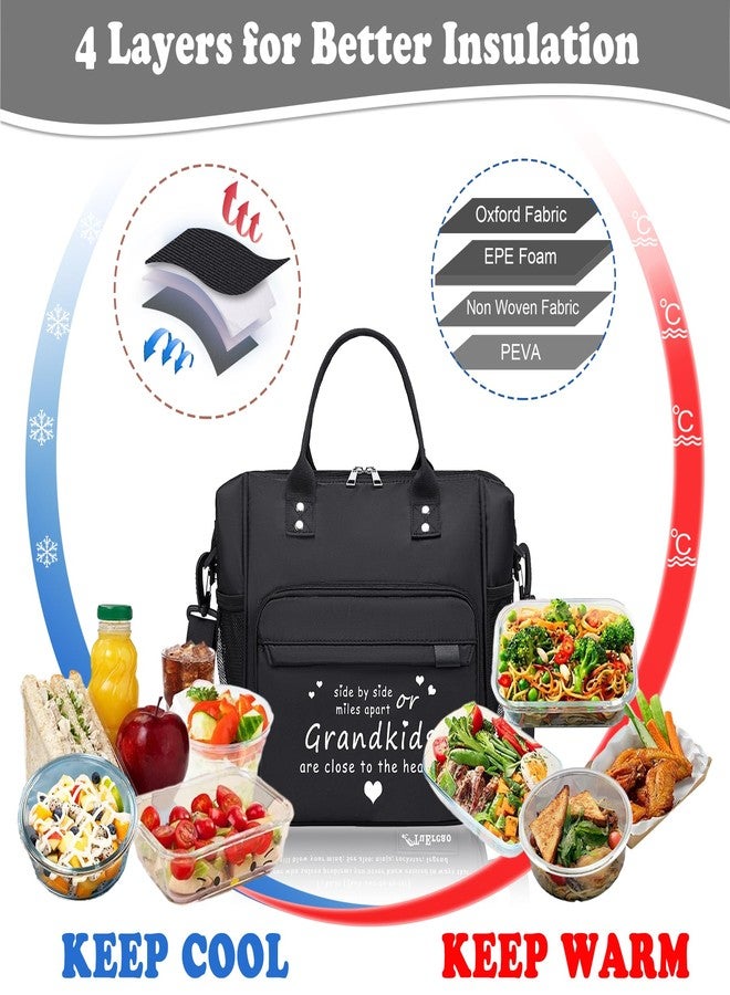 TuErCao Grandma Gifts Great Grandma Gifts Women Lunch Bag for Grandmother from Granddaughter, Grandson, Grandkids Christmas gifts for Nana New Grandma's Grandparents, Best Birthday Presents - Image 5