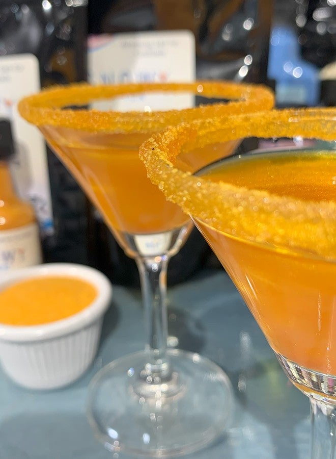 Snowy River Orange Cocktail Salt - Naturally Colored Margarita Salt, Margarita Rimmer, Beverage Rimmer, Cocktail Rimming Salt, Decorative Salt, Kosher (16oz Bag) - Image 3