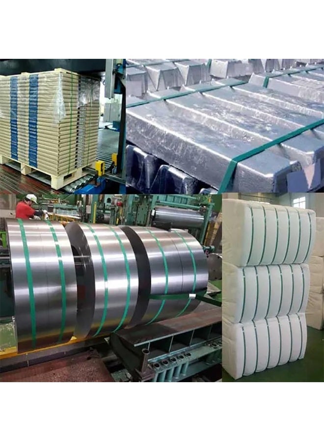 Rubik Strapping Band Roll, Polyester PET 220m x 16mm x 0.8mm, Heavy Duty Packing Belt (Green) - Image 5