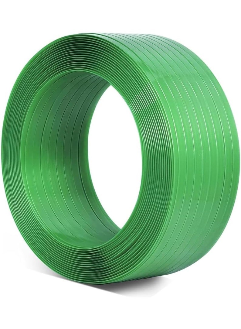 Rubik Strapping Band Roll, Polyester PET 220m x 16mm x 0.8mm, Heavy Duty Packing Belt (Green) - Image 1