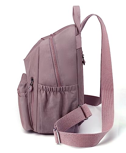 Collsants Backpack Purse for Women Mini Backpack Small Backpack Purse Casual Daypack for Women(purple) - Image 2