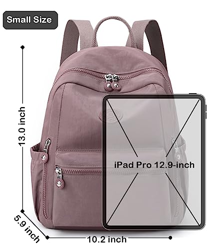 Collsants Backpack Purse for Women Mini Backpack Small Backpack Purse Casual Daypack for Women(purple) - Image 4