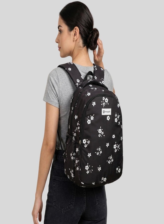 HYDER Glow 30L Latest Cute and Stylish School Bag for Girls - Perfect for School, College, Office, Travel and Tution Durable School bags for Kids And Women | Perfect Girls Bag (Black) - Image 2