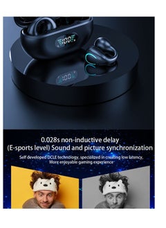 Generic Wireless Bone Conduction Earphone Does Not Enter The Ear And Is Painless Ear Clip Type 5.3 Noise Reduction Bluetooth Headset  - Image 3