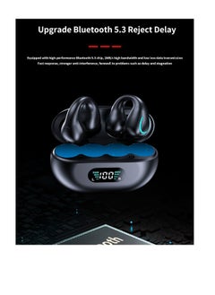Generic Wireless Bone Conduction Earphone Does Not Enter The Ear And Is Painless Ear Clip Type 5.3 Noise Reduction Bluetooth Headset  - Image 2