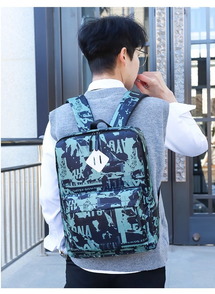 Generic 3-Piece Laptop Backpack Set, Water Resistant School Bag, Travel Backpack，Lightweight Durable Travel Rucksack Casual Daypack - Image 4