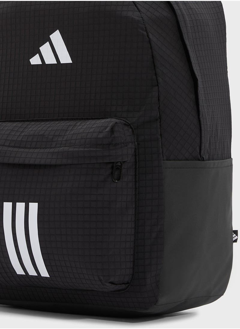 Adidas Essential 3 Stripe Backpack Back To School  - Image 4