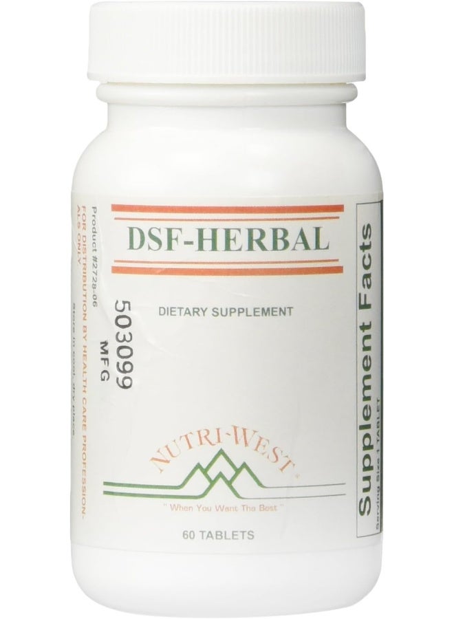 Nutri-West DSF Herbal - 60 Tablets by Nutri West - Image 1