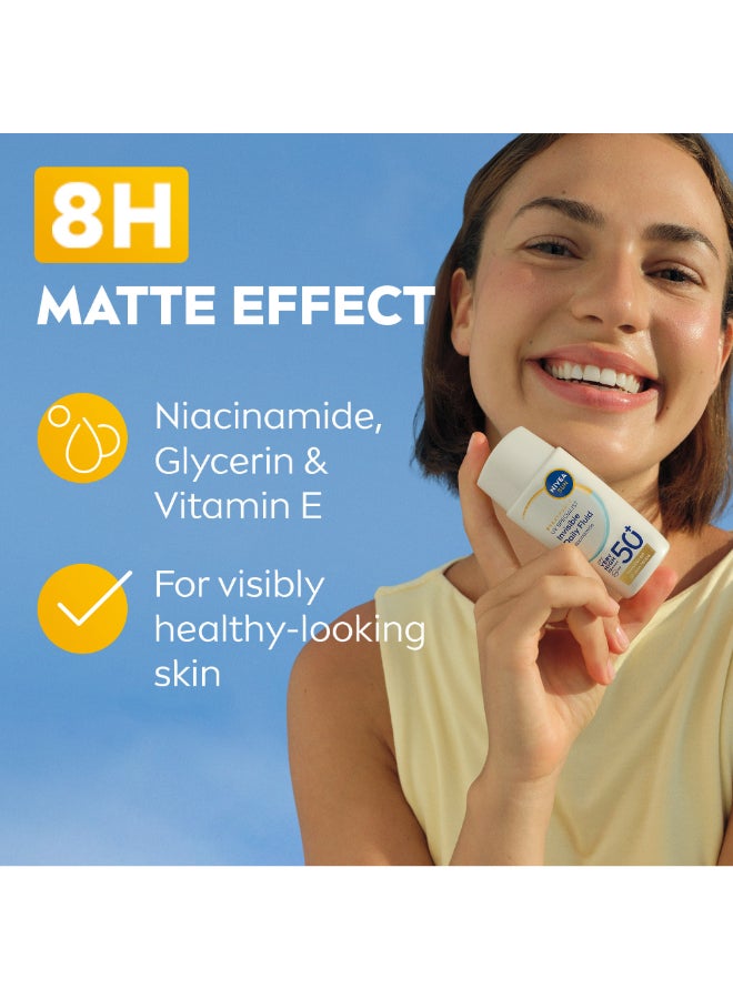 Nivea سائل الشمس اليومي غير المرئي SPF 50+ مع النياسيناميد - Image 5