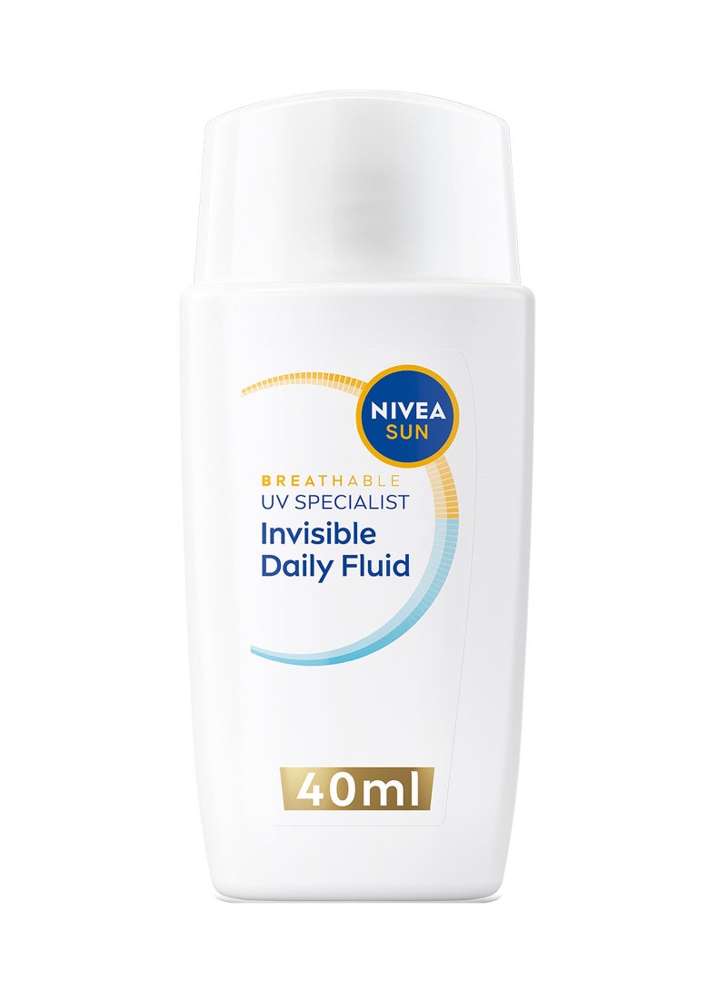Nivea سائل الشمس اليومي غير المرئي SPF 50+ مع النياسيناميد - Image 1