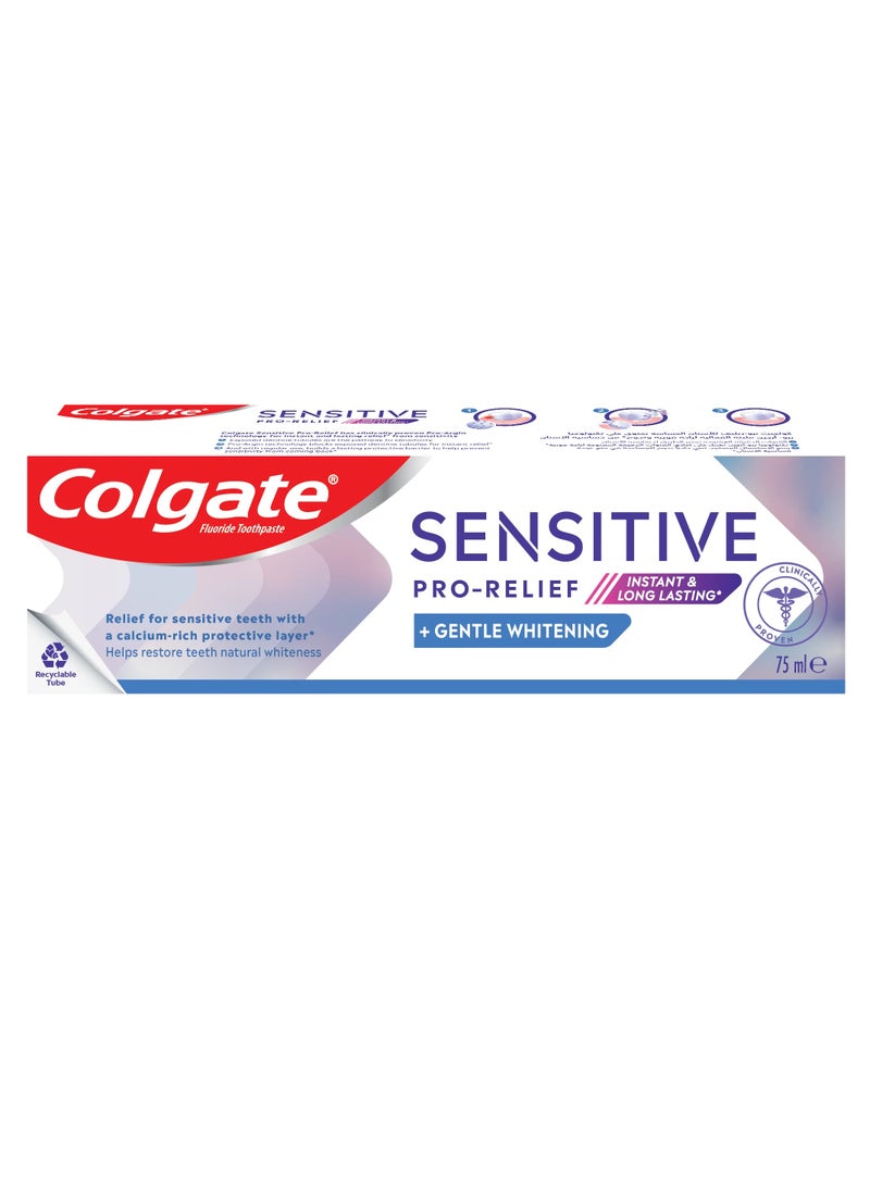 Colgate Sensitive Pro Relief Whitening Toothpaste, 75ml