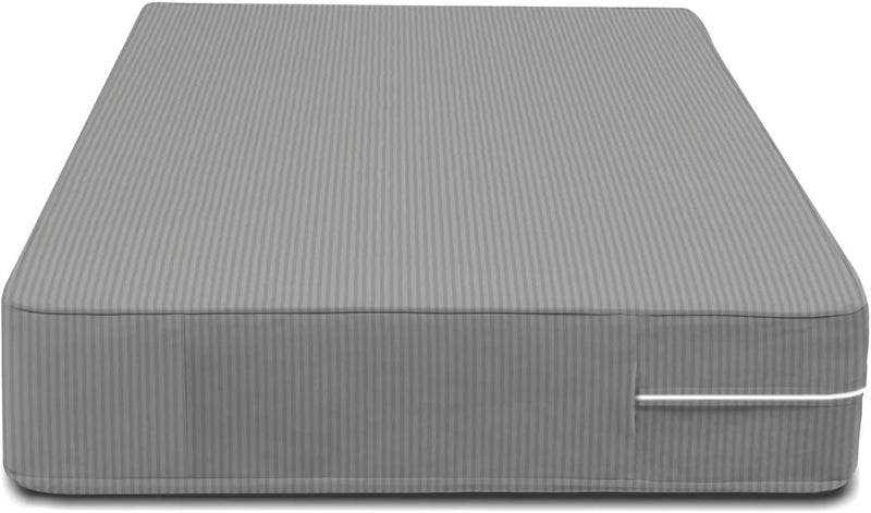 BSB HOME ® Premium Cotton Mattress Cover/Protector with Zipper Chain| Available in Provides All Around Protection with 360° Encasing |72"x36" (6x3 ft) - Pack of 1 - Grey - Image 5