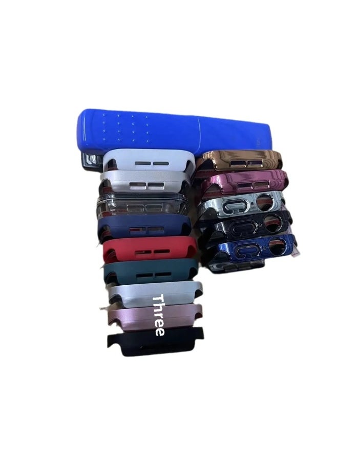 Generic - For Apple Watch 10 46mm Waterproof Case Ultra Protective Integrated Electroplating Dustproof Version With Frosted Surface-Color:(Transparent) Packaging With Carton-Appearance Size:41mm - Image 1