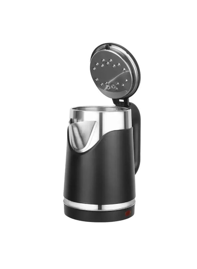 Silver Love Electric Kettle SC-318, 2.0L Capacity, 1500W Fast Boil, Stainless Steel Body, Water Level Indicator, Removable & Washable Filter, Black - Image 5