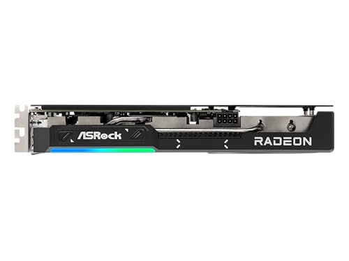 ASRock Radeon RX 9060 XT Challenger 16GB OC Graphics Card, AMD RDNA 4 Architecture, 16GB GDDR6, PCIe 5.0, Dual Fans, 0dB Silent Cooling, LED Indicator, DisplayPort 2.1a, HDMI 2.1b - Image 3