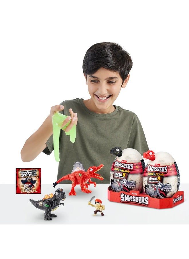 Zuru Smasher Mini Dino Island Egg Combo 2pk (S5) (ZUR-74110) - Image 2