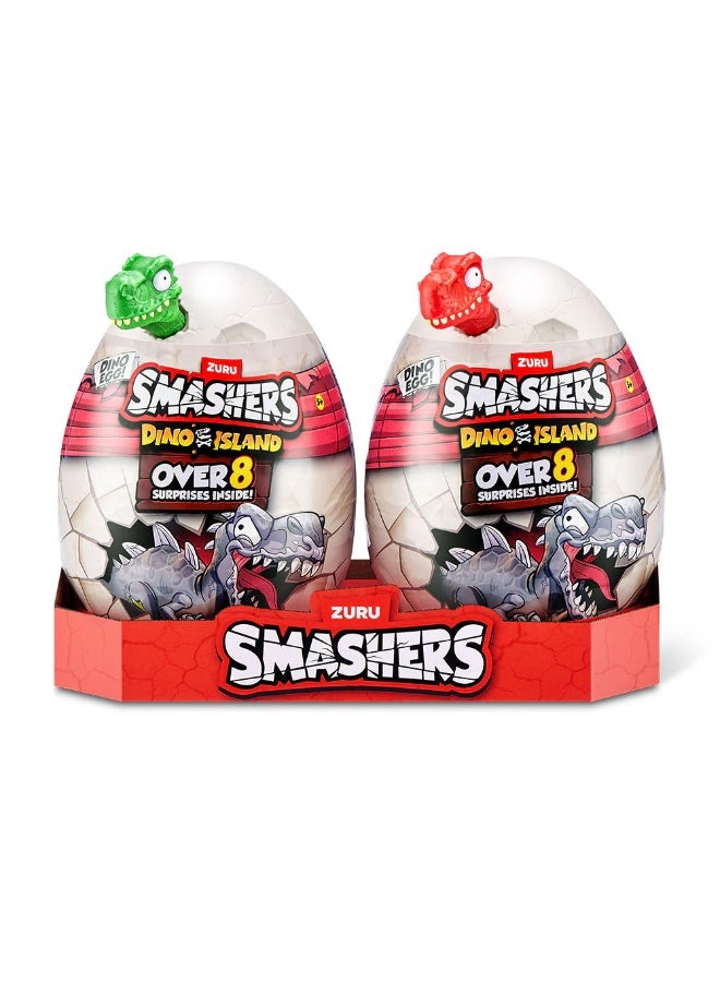 Zuru Smasher Mini Dino Island Egg Combo 2pk (S5) (ZUR-74110) - Image 1
